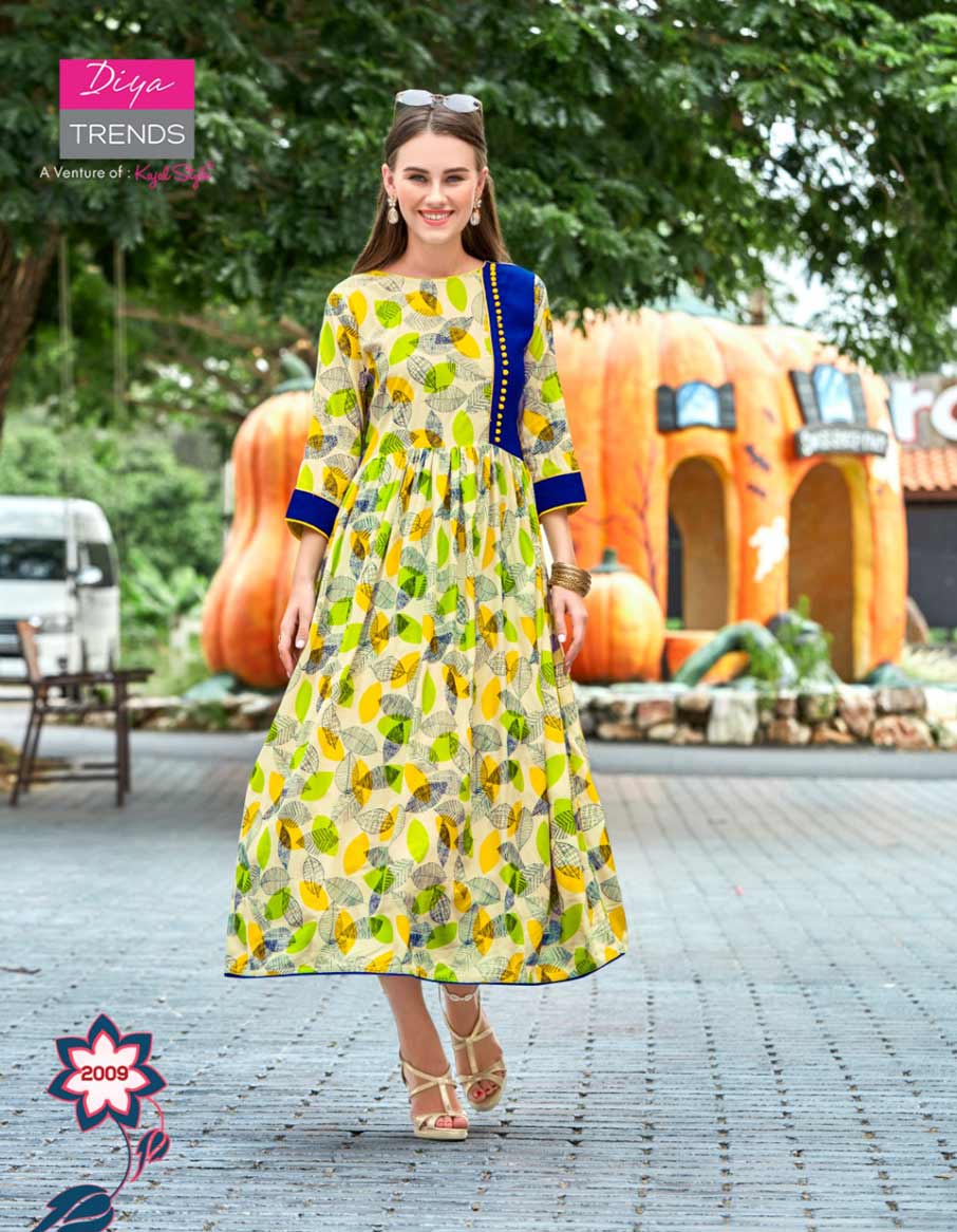 Galleria's Vol-2 Diya Trends Long Embroidery Kurti Galleria's Vol-2 Diya Trends Long Embroidery Kurti